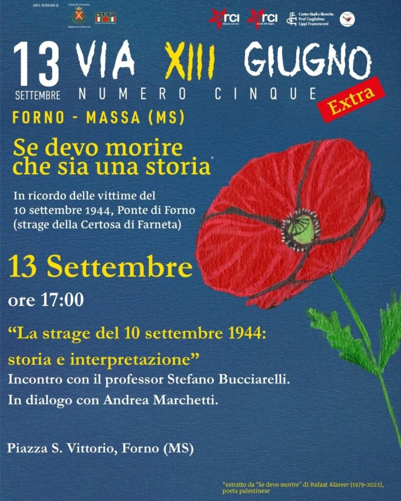 Sabato 13 Settrembre, Se devo morire che sia una storia